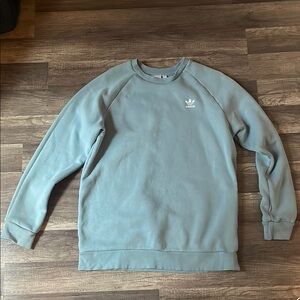 Adidas Men's Light Blue Sweater